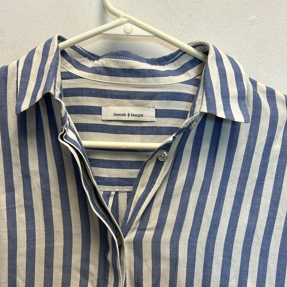 Samsoe & Samsoe Caico stripe button down - Picture 5 of 6